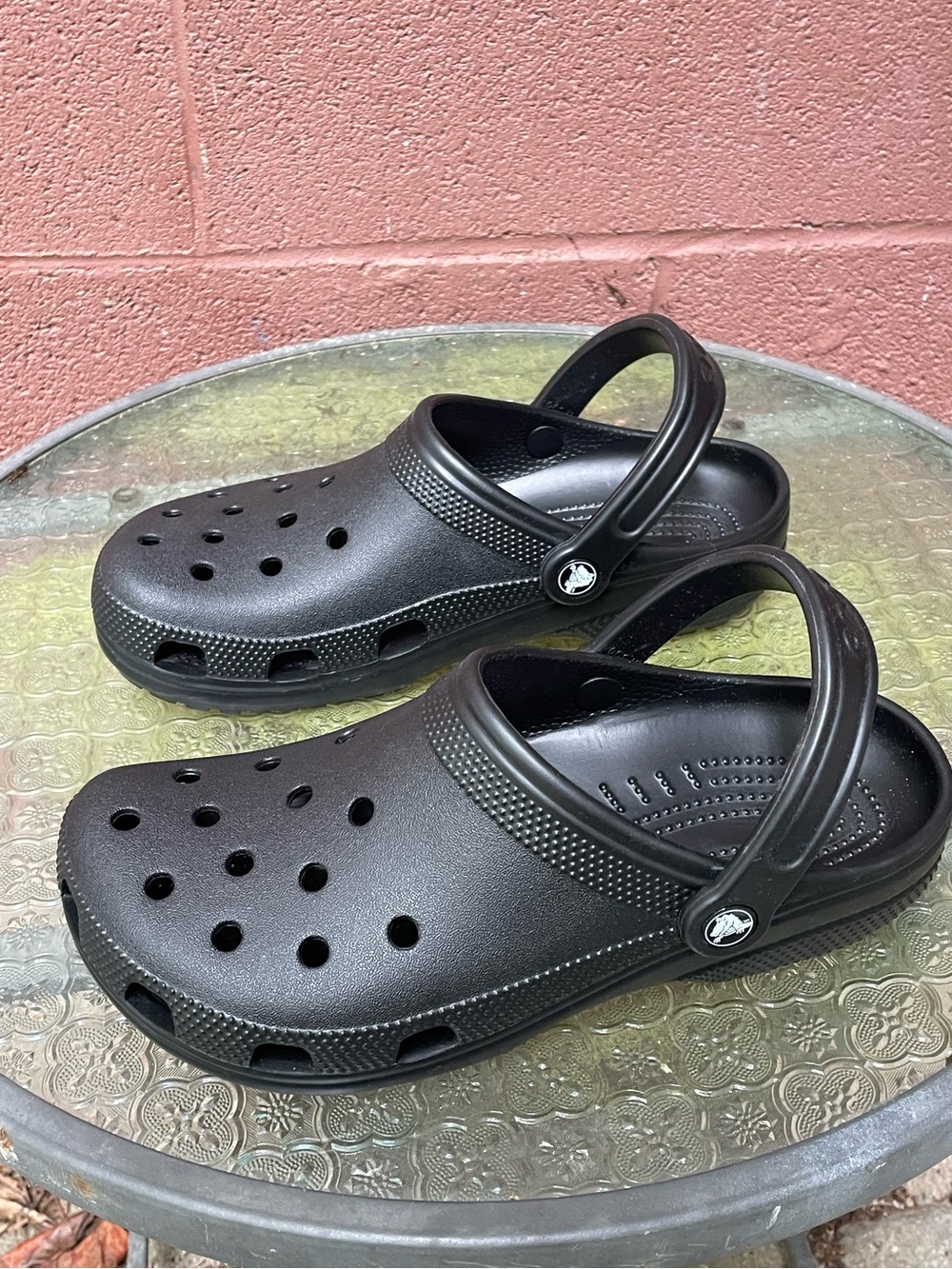 New Crocs Classic Black Clogs Size 9 Woman’s